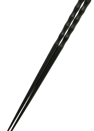 Betisoare Japoneze, Design Bamboo, Negru, 23cm