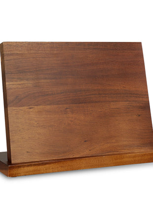 Stand Magnetic pentru Cutite din Lemn de Nuc, 31 cm