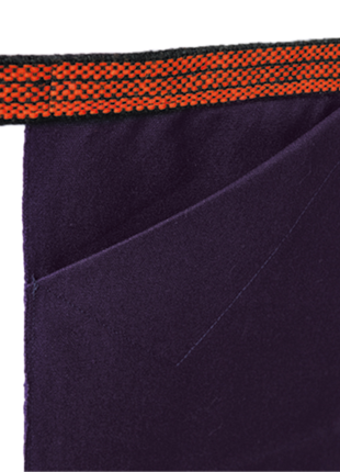 Sort Japonez Tradițional „Maekake” Canvas – Bleumarin, 75% Bumbac