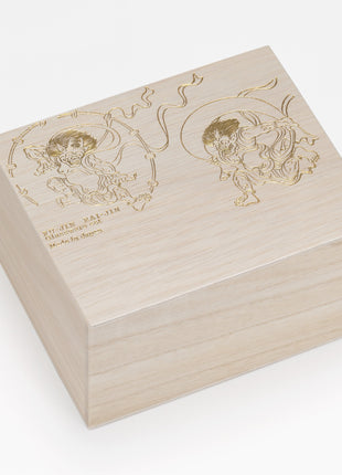 Set Sake Fujin-Raijin, Design Traditional Japonez