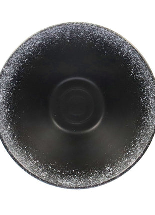 Bol de Ramen Ceramic Neagru cu Accente Albe - Diverse Marimi