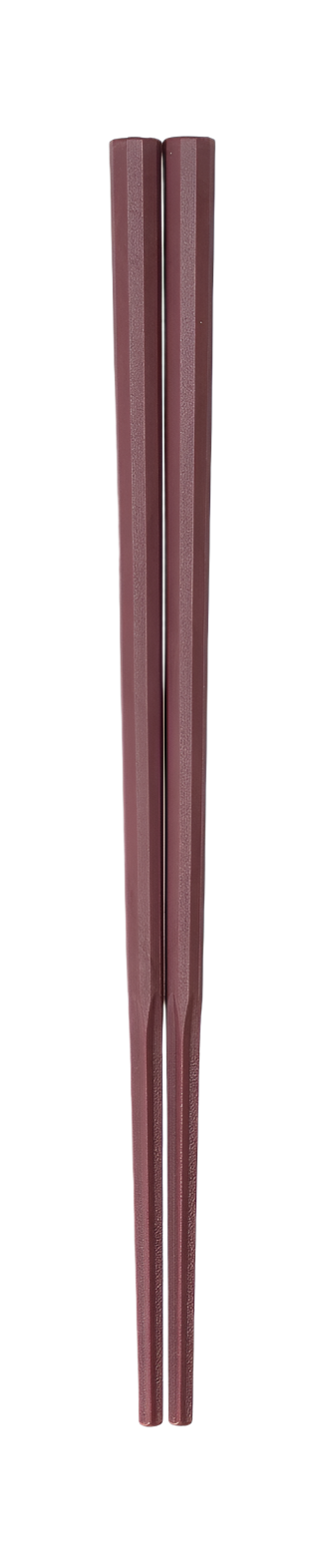 Betisoare Japoneze Dodecagonale Gurumen, Rosu, 19cm
