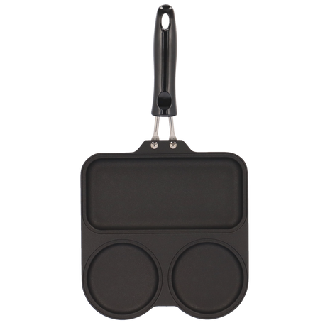 Tigaie Japoneza Triple Pan, 3 Zone de Gatit