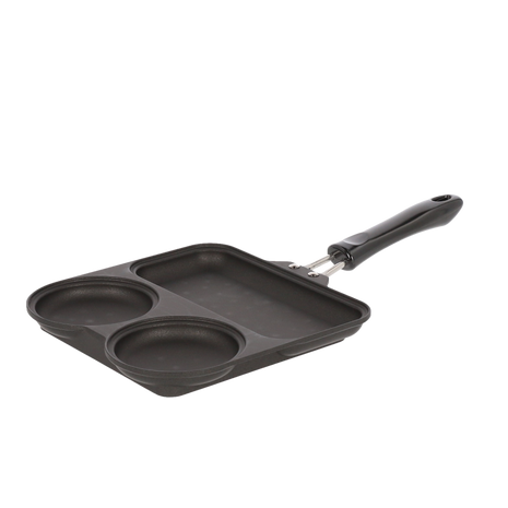 Tigaie Japoneza Triple Pan, 3 Zone de Gatit
