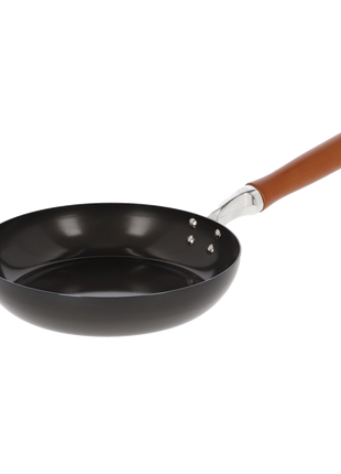 Tigaie Japoneza din Otel cu Maner din Lemn, 24cm