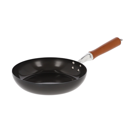 Tigaie Japoneza din Otel cu Maner din Lemn, 24cm