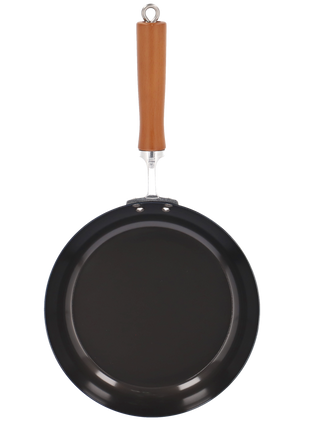 Tigaie Japoneza din Otel cu Maner din Lemn, 24cm