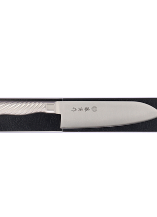 Cutit Japonez Santoku Fujitora 17 cm VG10, Maner Tornado