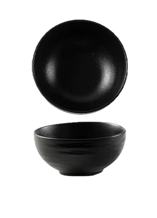 Bol Ceramic Negru Mat, 800 ml