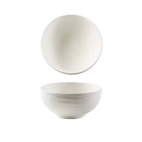 Bol Ceramic Alb Mat, 800 ml