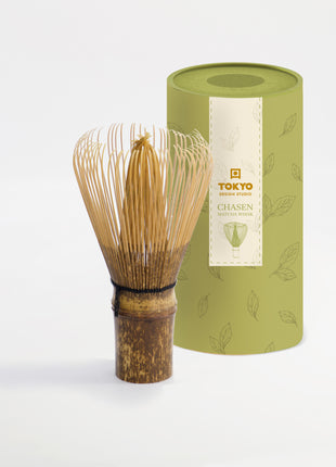 Tel pentru Matcha (Chasen) Bamboo 80 Fire, 11cm