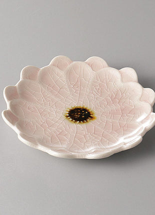Farfurie Japoneza Mica Daisy, Roz Pastel, 11.5cm