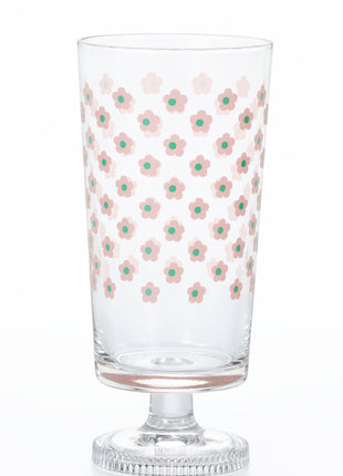 Pahar Japonez Retro Tumbler cu Picior, Primrose, 305 ml