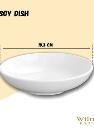Sosiera din Portelan Fin, 10 cm