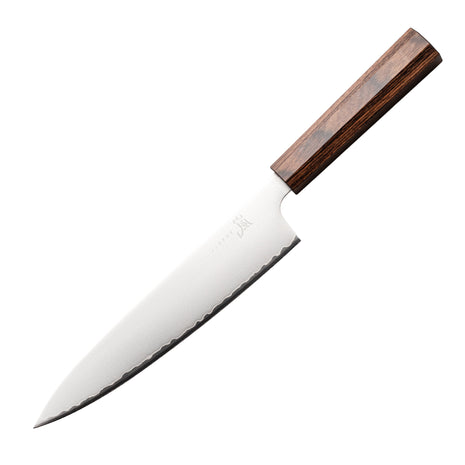 Cutit Japonez de Bucatar HANA 20 cm, MOVAX Superior, Maner Pakka Wood