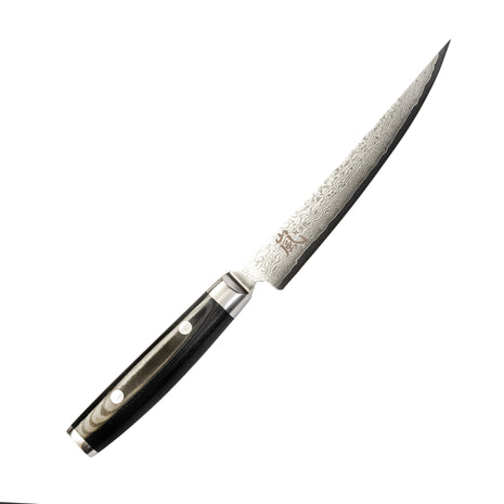 Cutit Japonez de Dezosat RAN 15 cm, Damascus 69 Straturi, VG10, Maner Canvas-Micarta