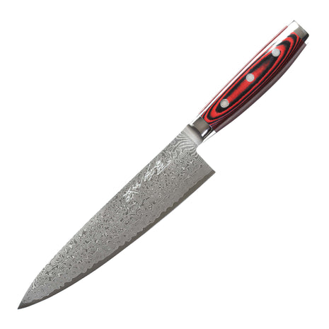 Cutit Japonez de Bucatar Super GOU 20 cm, Damascus 161 Straturi, SG2, Maner Canvas-Micarta