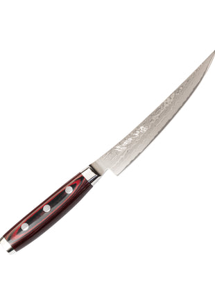 Cutit Japonez de Dezosat Super GOU 15 cm, Damascus 161 Straturi, SG2, Maner Canvas-Micarta