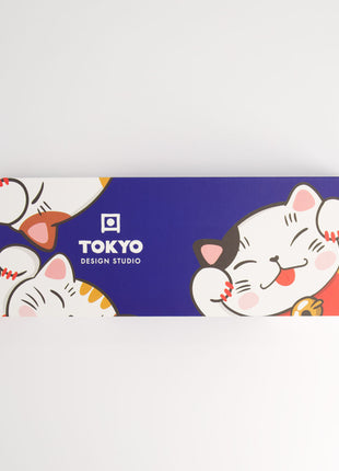 Set Cesti Kawaii Lucky Cat, 4 Piese, 170ml