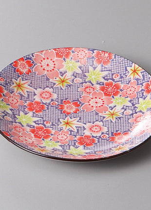 Farfurie Ceramica Japoneza Kanoko Yuzen, Sakura, 14.5 cm