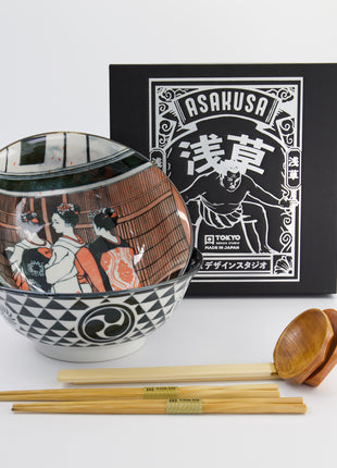 Set Ramen Japonez Asakusa, 6 Piese, 1250ml