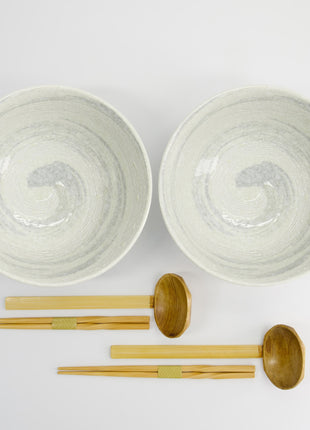 Set Ramen Japonez Hayase, 6 Piese, 1300ml