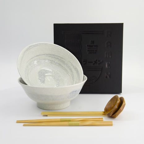 Set Ramen Japonez Hayase, 6 Piese, 1300ml