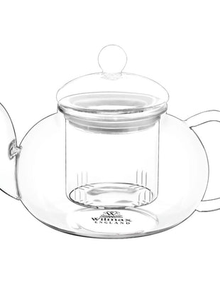 Ceainic din Sticla Borosilicata Termorezistenta cu Filtru din Sticla