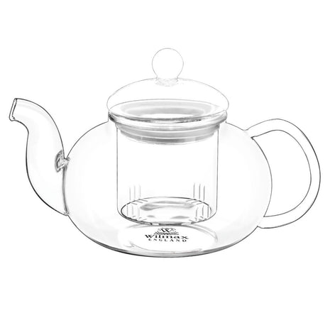 Ceainic din Sticla Borosilicata Termorezistenta cu Filtru din Sticla