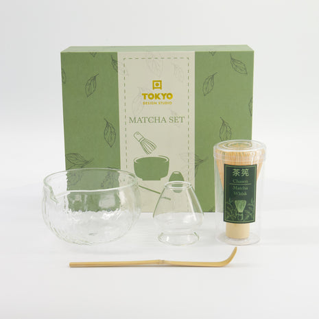 Set Matcha din Sticla, 4 Piese, 500 ml