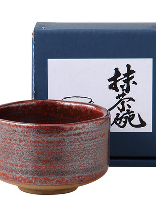 Bol Ceramic Japonez Matcha, Cinnabar, 11.3 cm