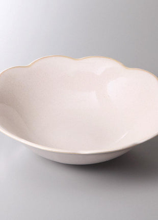 Bol Japonez Unofu Floral Alb, 23.3 cm