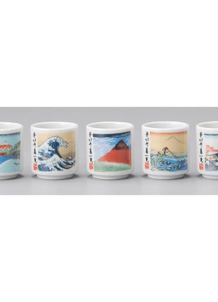 Set 5 Cesti Japoneze Tokaido, 4.2 cm