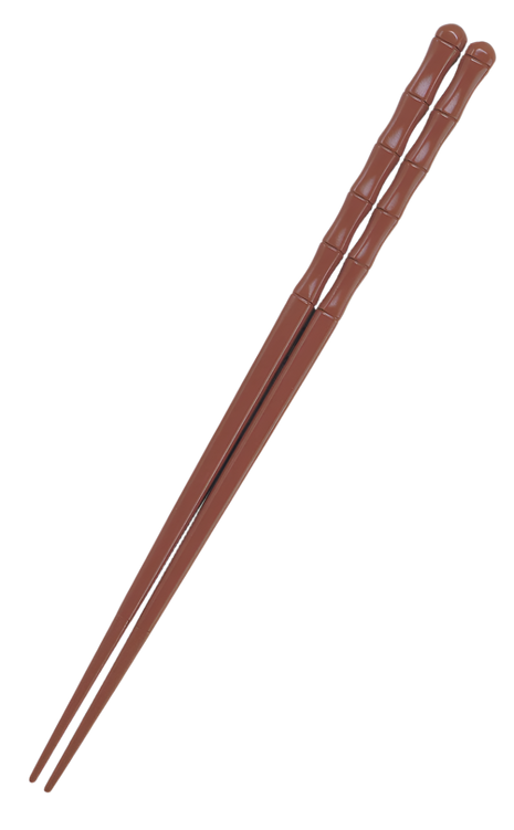 Betisoare Japoneze, Design Bamboo, Maro, 23cm