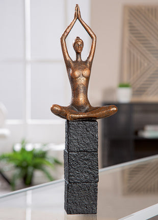 Sculptura Decorativa Movement, Rasina Sintetica, Bronz