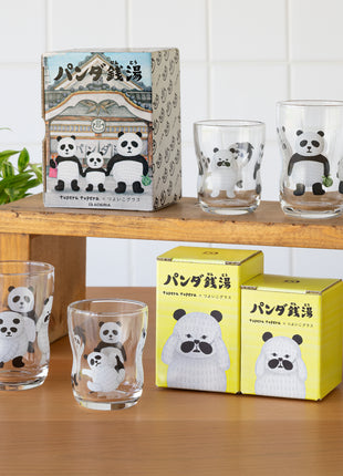 Set 2 Pahare Panda, Siguranta si Eleganta pentru Copii, 130ml si 180ml