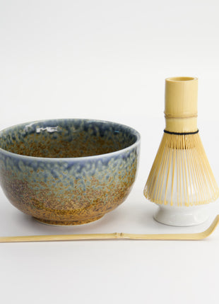 Set Japonez pentru Matcha Reef Blue, 4 Piese