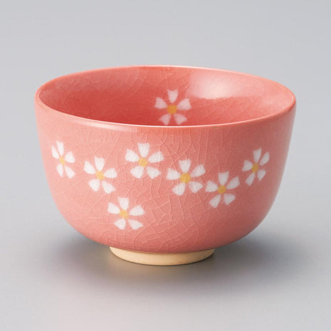 Bol Japonez pentru Matcha Sakura Rosu, 11.8 cm