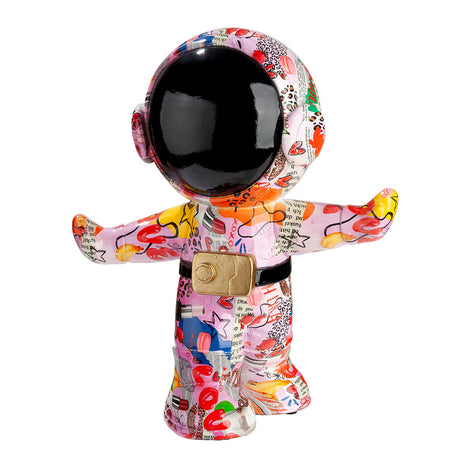 Figurina Decorativa Astronaut OOH LALA, Rasina Sintetica, Multicolor