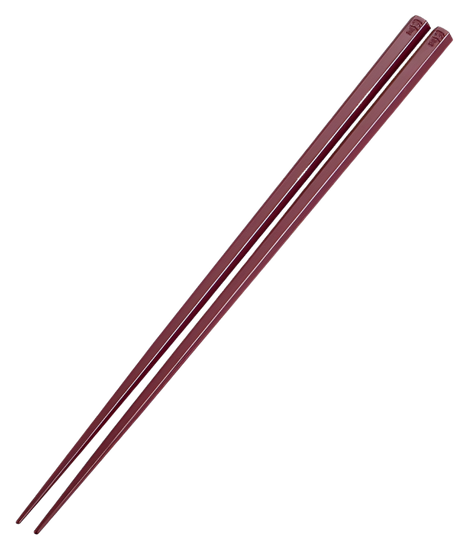 Betisoare Japoneze Hexagonale Maroon Grip, 21cm