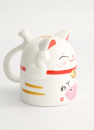 Cana Kawaii Lucky Cat Roz, Cutie Cadou, 340ml