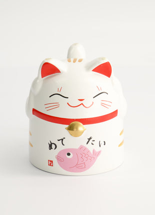 Cana Kawaii Lucky Cat Roz, Cutie Cadou, 340ml