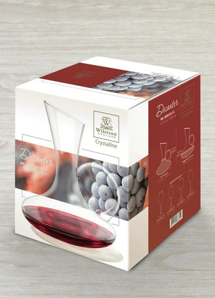 Decanter pentru Vin din Sticla Cristalina, 1200 ml
