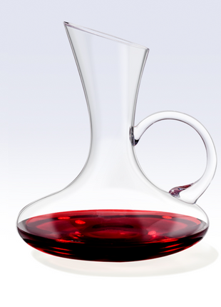 Decanter pentru Vin din Sticla Cristalina, 1200 ml