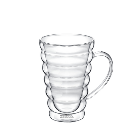 Cana cu Perete Dublu din Sticla Termorezistenta, 300 ml