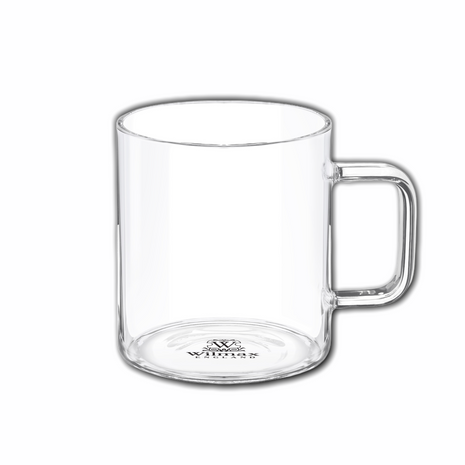 Set 6 Cani din Sticla Borosilicata Termorezistenta, 400 ml