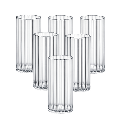 Set 6 Pahare din Sticla Termorezistenta, 300 ml