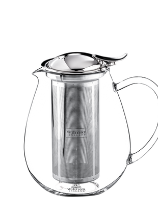 Ceainic din Sticla Borosilicata cu Filtru din Inox