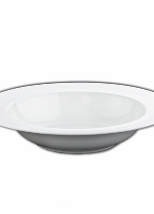 Set 3 Farfurii Adanci din Portelan Fin, 800 ml