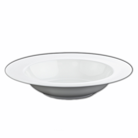 Set 3 Farfurii Adanci din Portelan Fin, 800 ml